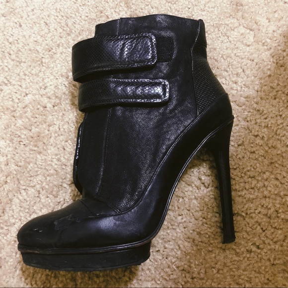 BCBGMaxAzria Shoes - Black moto BCBG booties